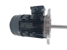 200MM 480V AC Asynchronous gear motor 1740RPM 3...