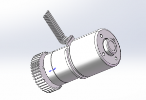 42MM 24V Outer Rotor Brushless Motor 214.8RPM 3NM 67.4W