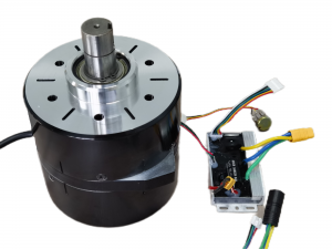 134MM 24V Outer Rotor Brushless Motor 130RPM 45NM 600W